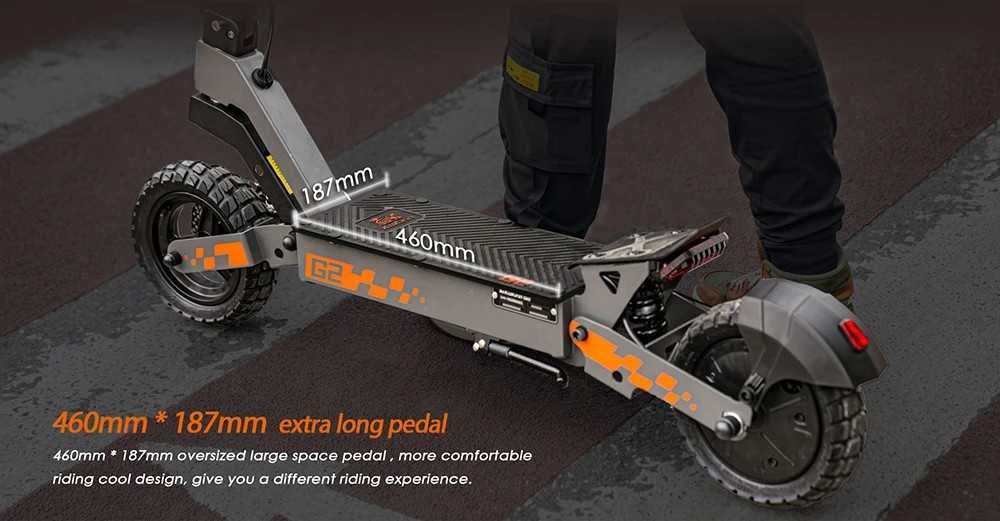 Kukirin G2 Model NOU din 2025, Sigilata NOUA , 55km/h Motor 800W