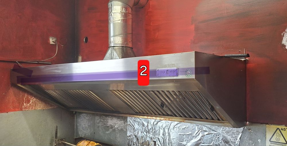 Чадър  аспирация с мотора