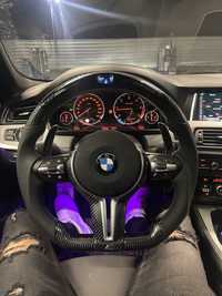 Volan M cu padele & race display LED BMW Seria 5, 6, 7 (F10, F01, etc)