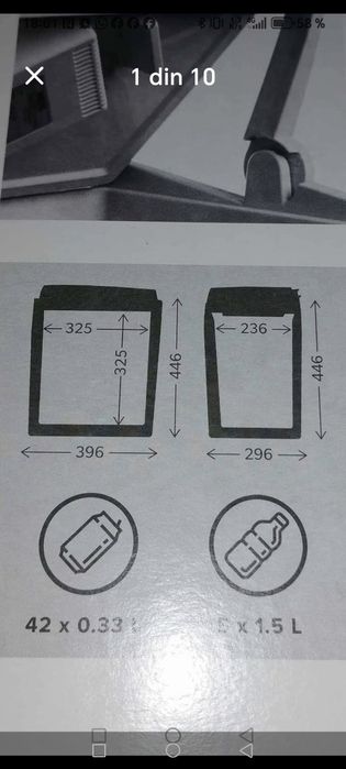 Lada frigorifica 12V-220V
