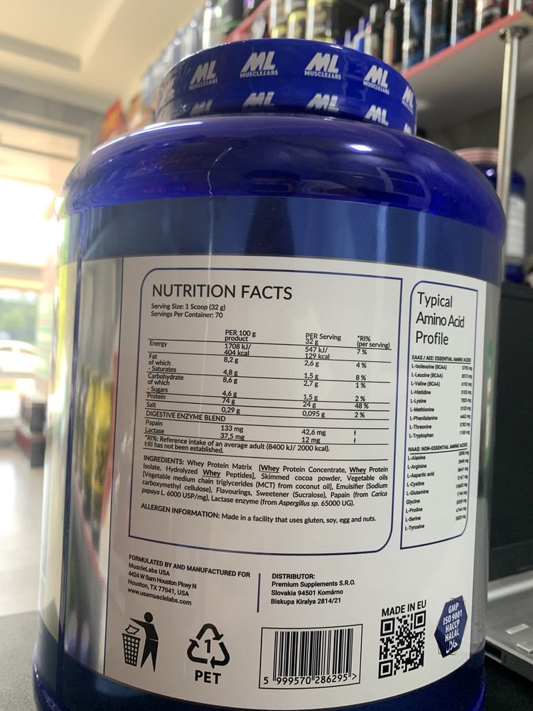 ML WHEY PROTEIN | protein 2.27 kg