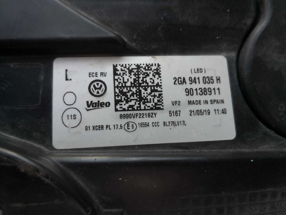 Фар VW T-ROC LED ляв/Фар Т-РОК FULL LED Фар T-roc Оригинален