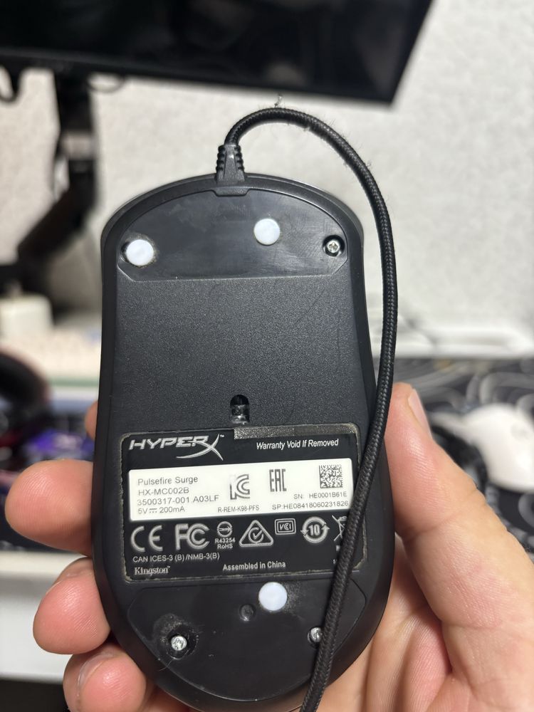 Мышь HyperX pulsefire Surge