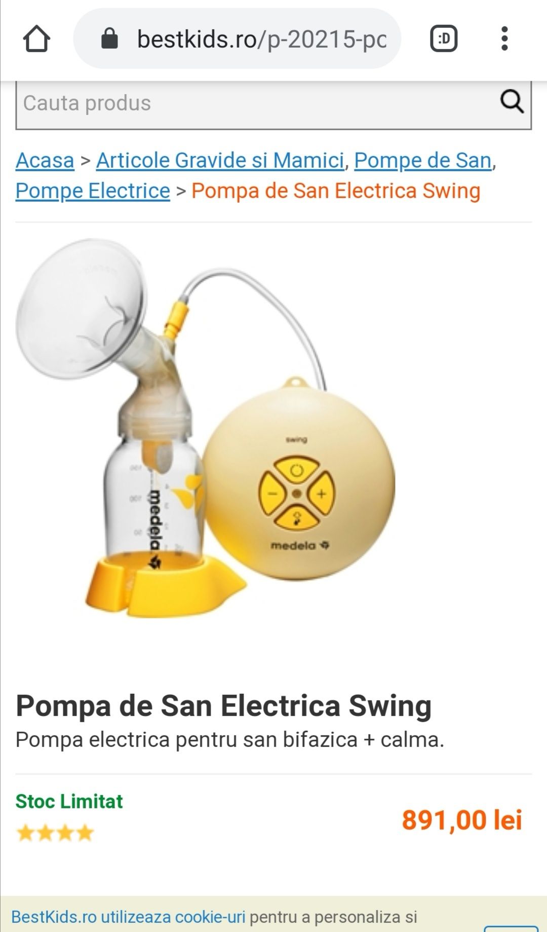 Pompa Medela Swing