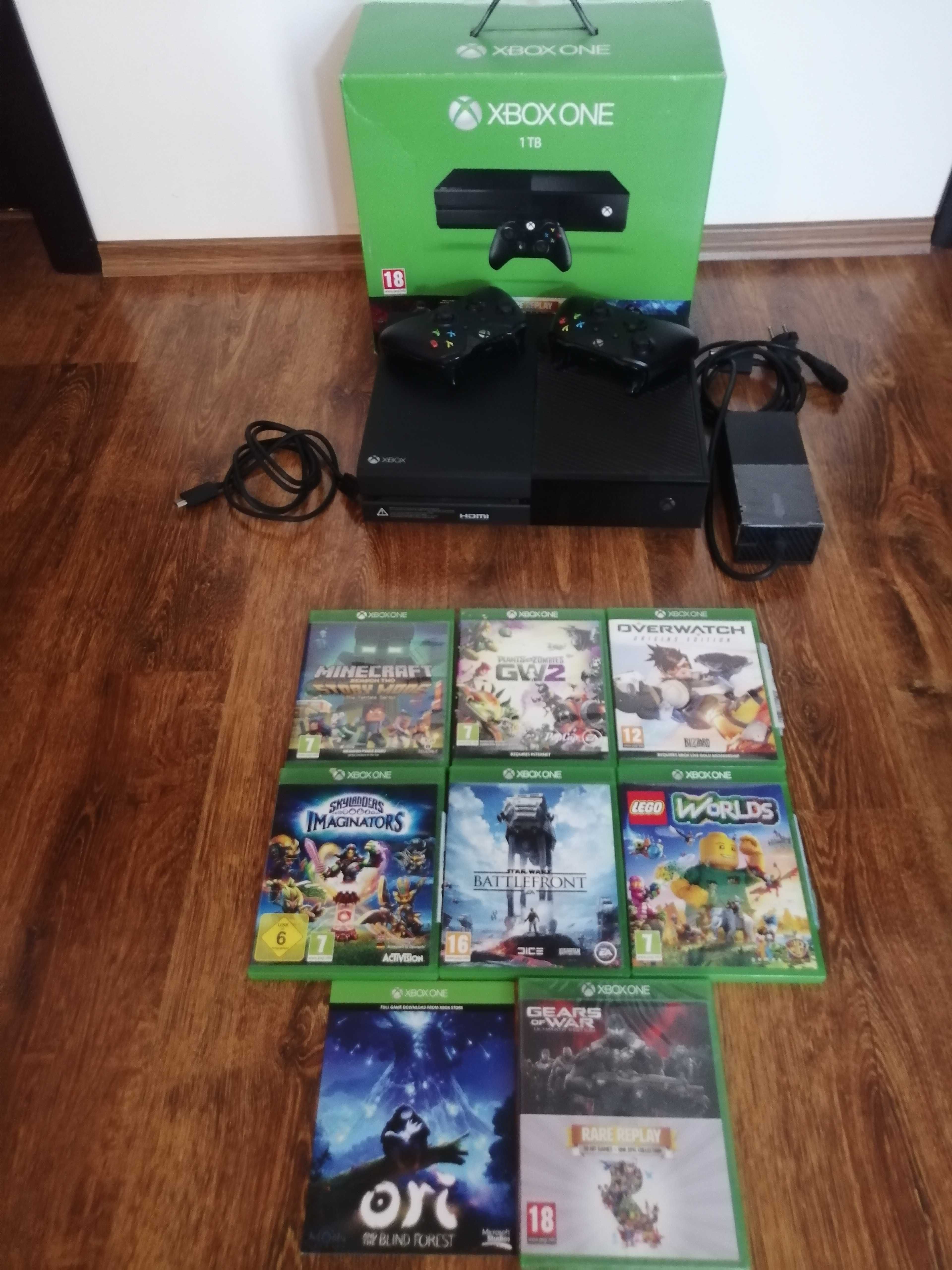 Jocuri XBOX ONE Mincraft, GW2, Overwatch, Battlefront, Lego Worlds