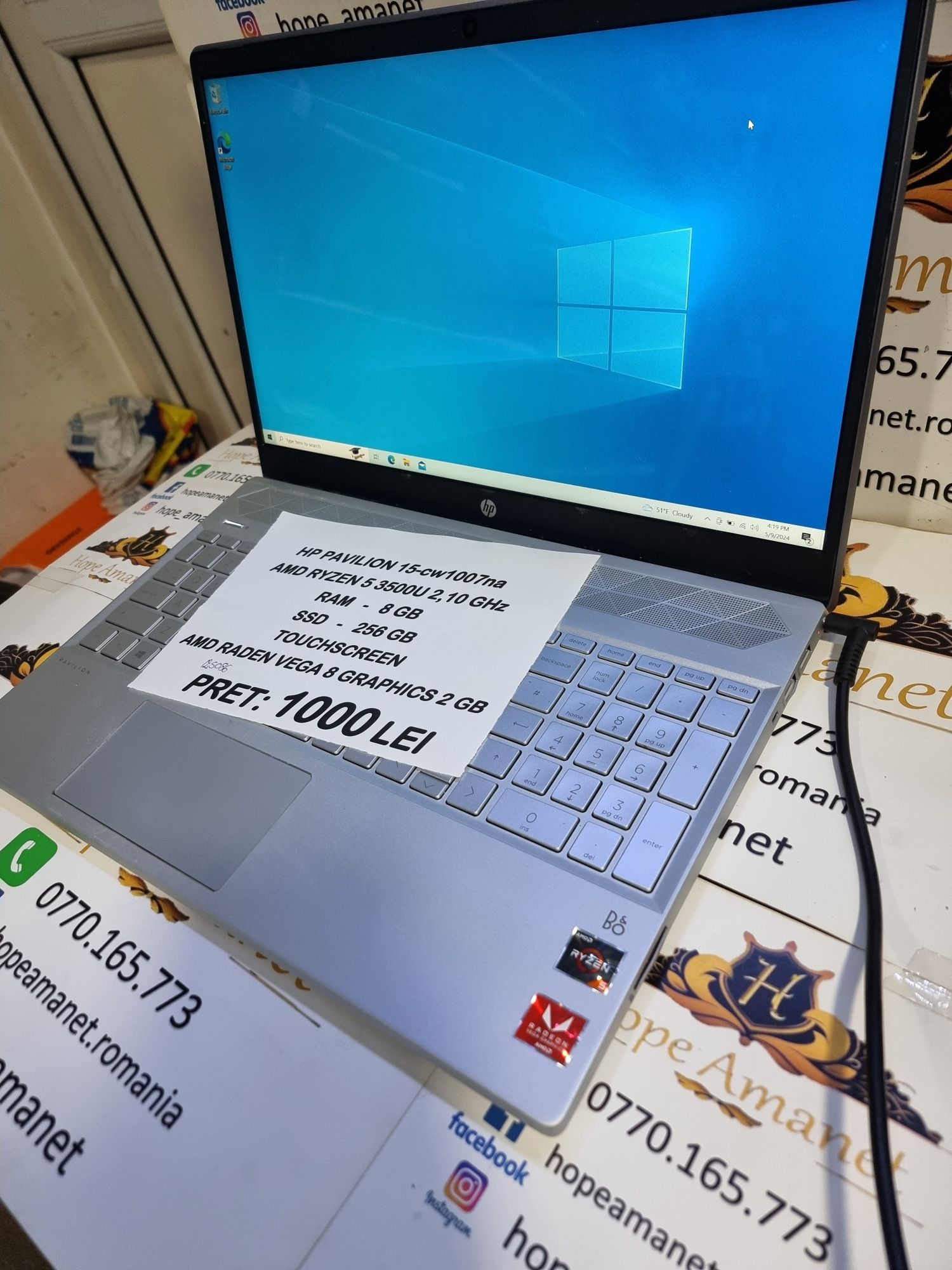 Hope Amanet P6 Laptop HP pavilion