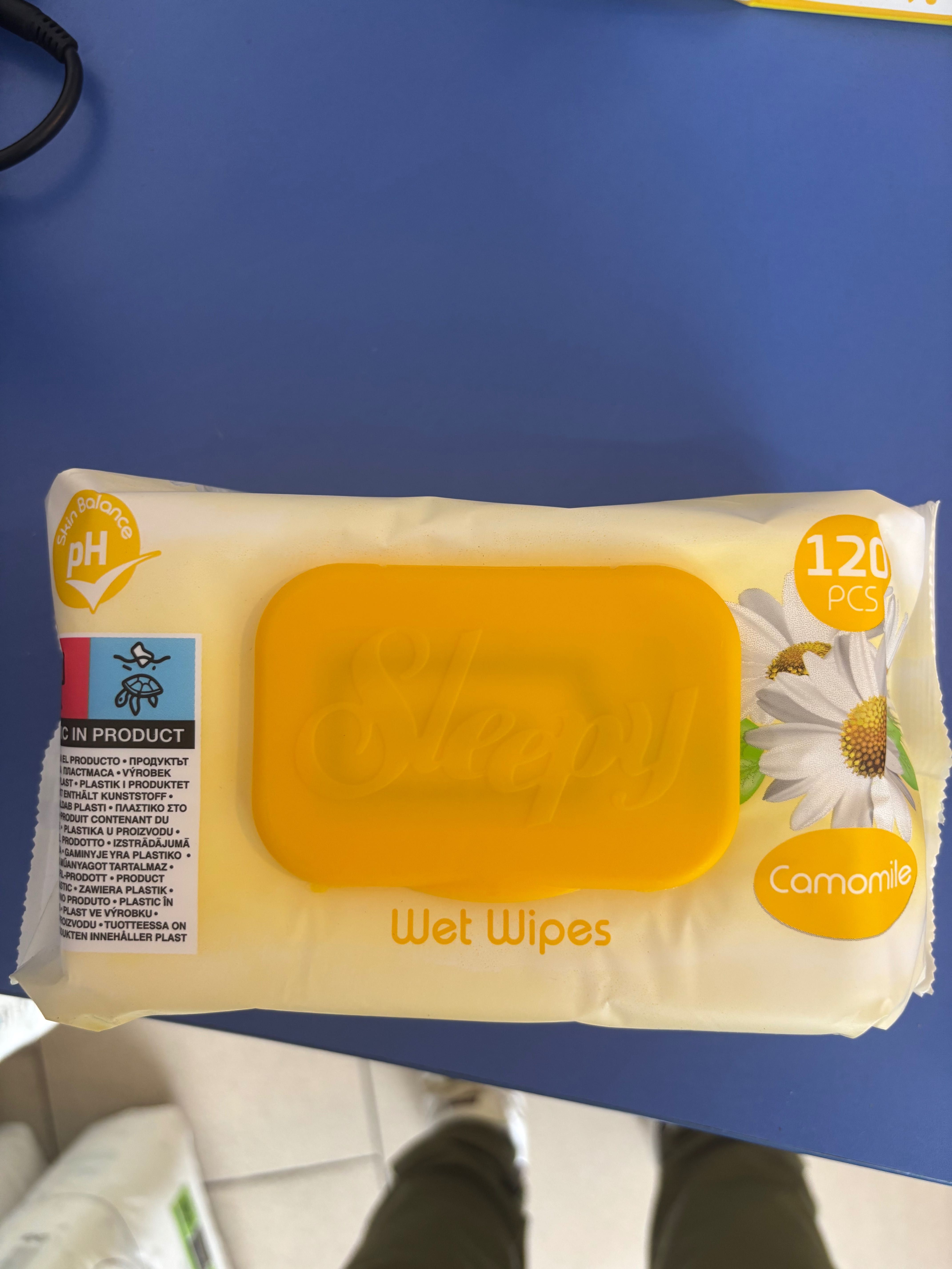 Мокри кърпи SLEEPY 120бр опаковка, различни видове