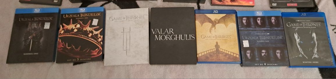 Colectie DVD game of thrones sezoanele 1-7