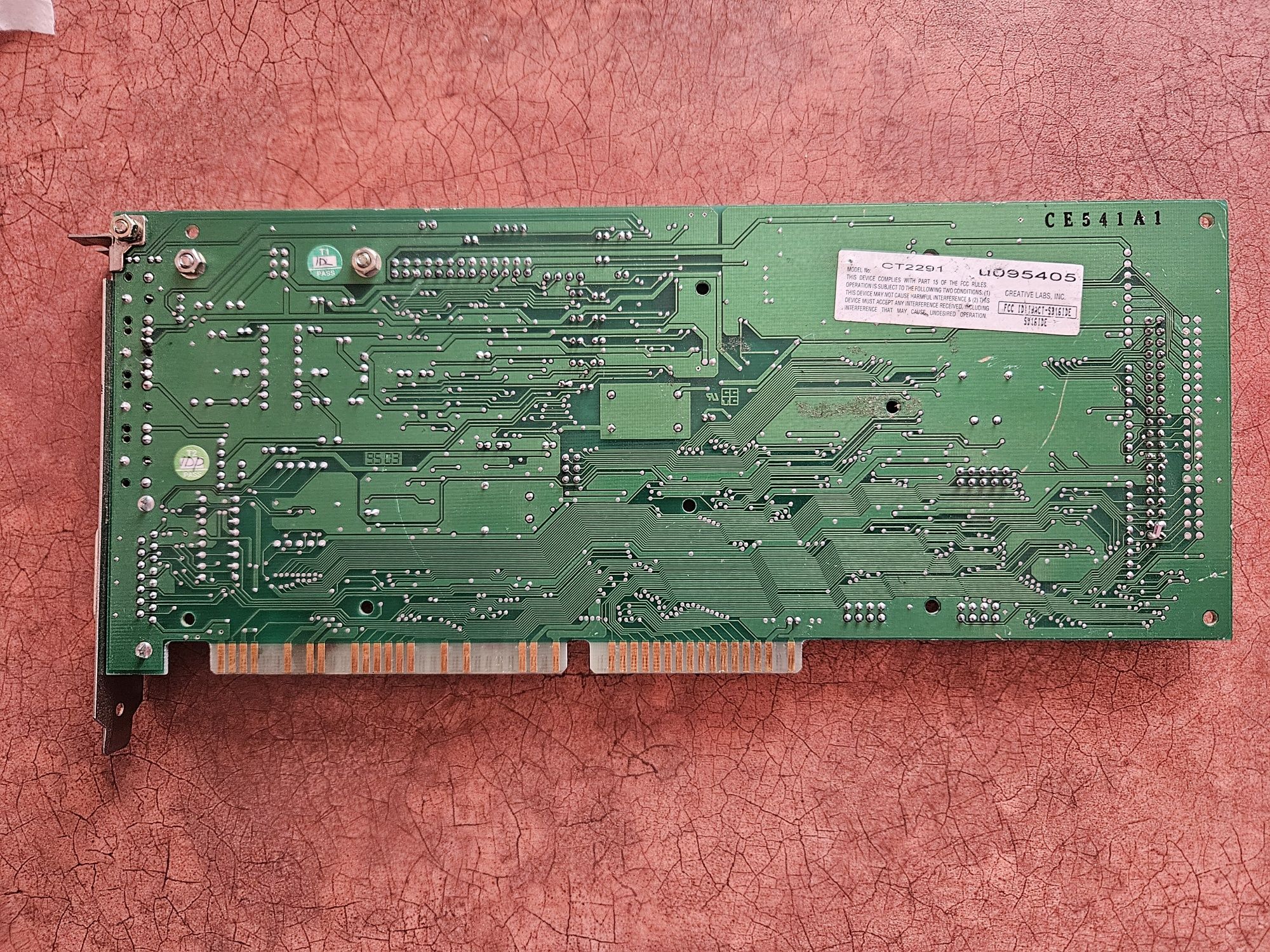 Placa de sunet retro ISA Creative Sound Blaster 16 (CT2290)