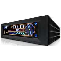 Fan controller NZXT Sentry 2, LCD Touch Screen, Negru