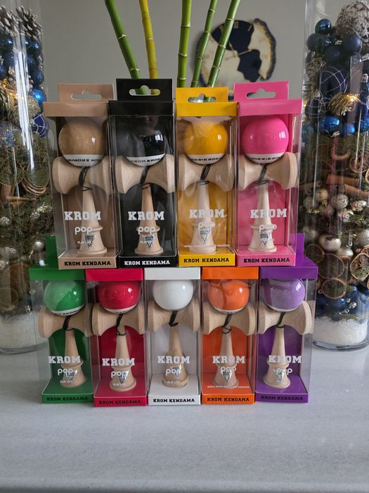 Kendama krom pop