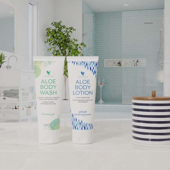 Aloe body wash / aloe body lotion forever