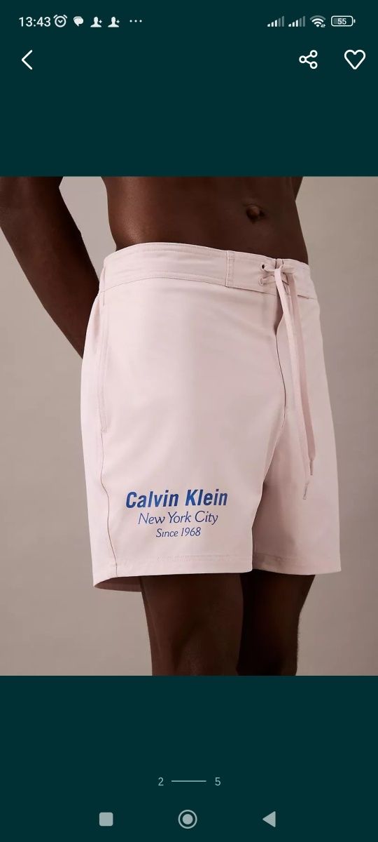 Calvin Klein шорты для плавания