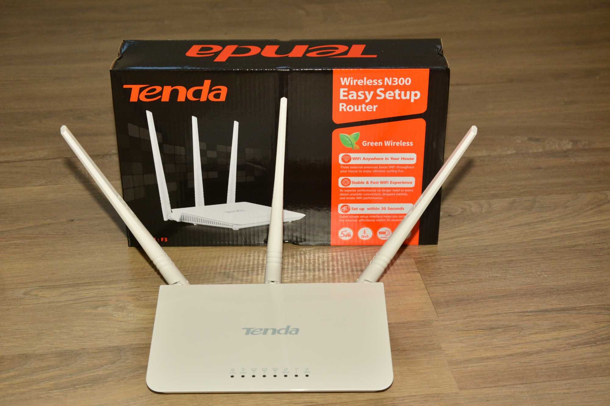 Router Wirreless N300 Model F3 Tenda nou