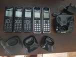 Panasonic DECT безжичен телефон, 5 слушалки, секретар