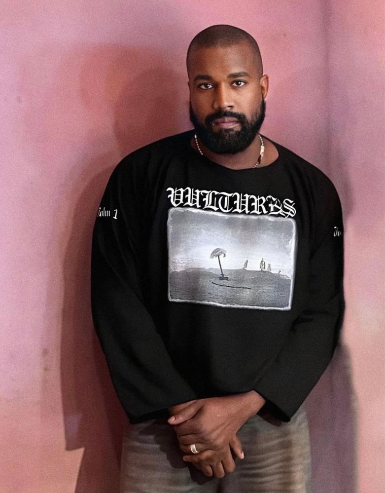 Мерч от kanye yzy vultures merch Ye