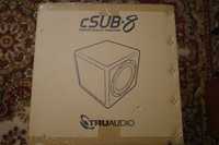 TruAudio CSUB-8 - Compact powered subwoofer with 8 inch driver