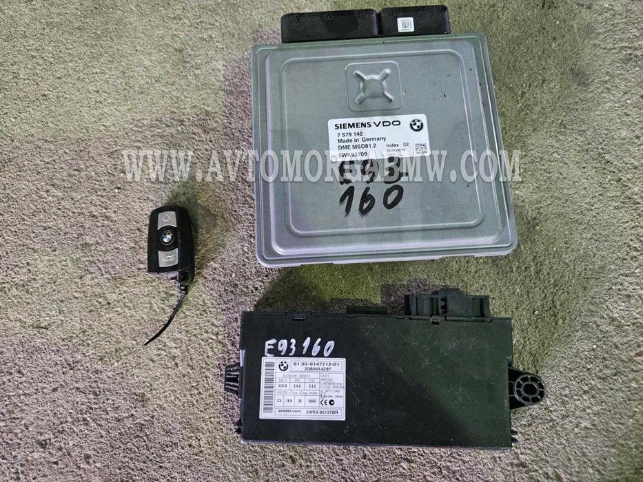Бмв е93 Компютър кас ключ н43 n43 170 коня 2.0 бензин Bmw e93