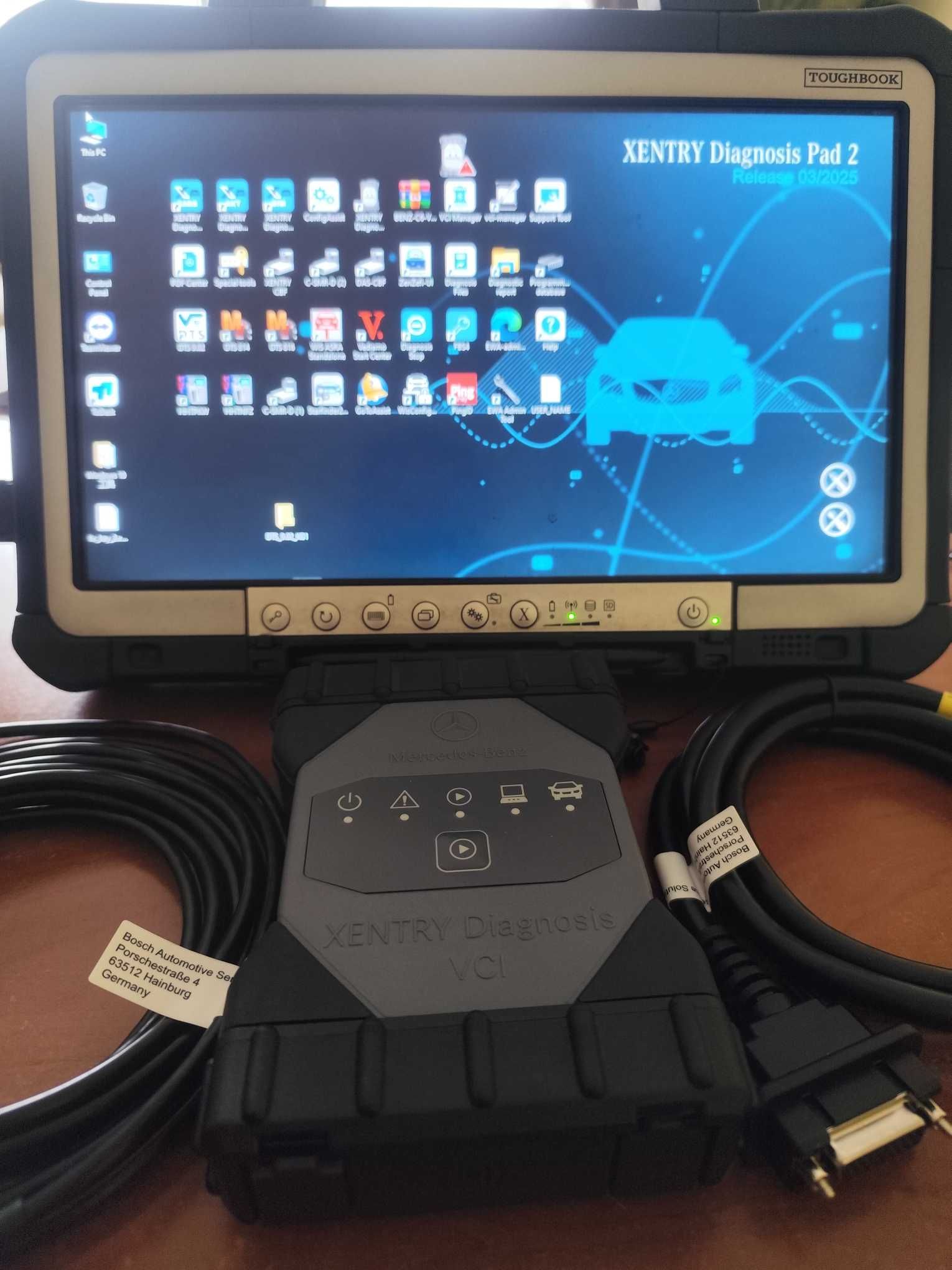 Star Diagnosis SD C6+таблет Panasonic CF-D1, DOIP, версия 03/2025