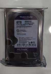 Жёсткий диск 6 тб WD Purple для камер