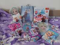 Lot Frozen 2 , jucării,  bijuterii , jocuri , carte de colorat
