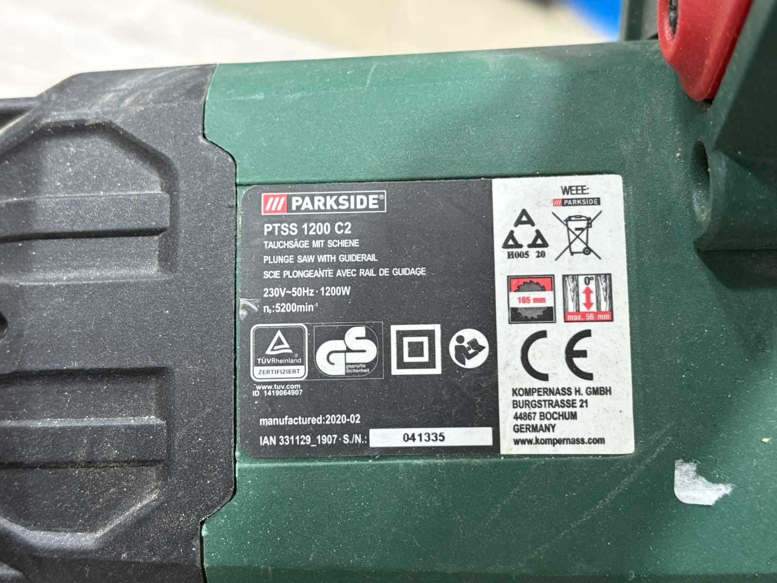 Ръчен циркуляр PTSS 1200 C