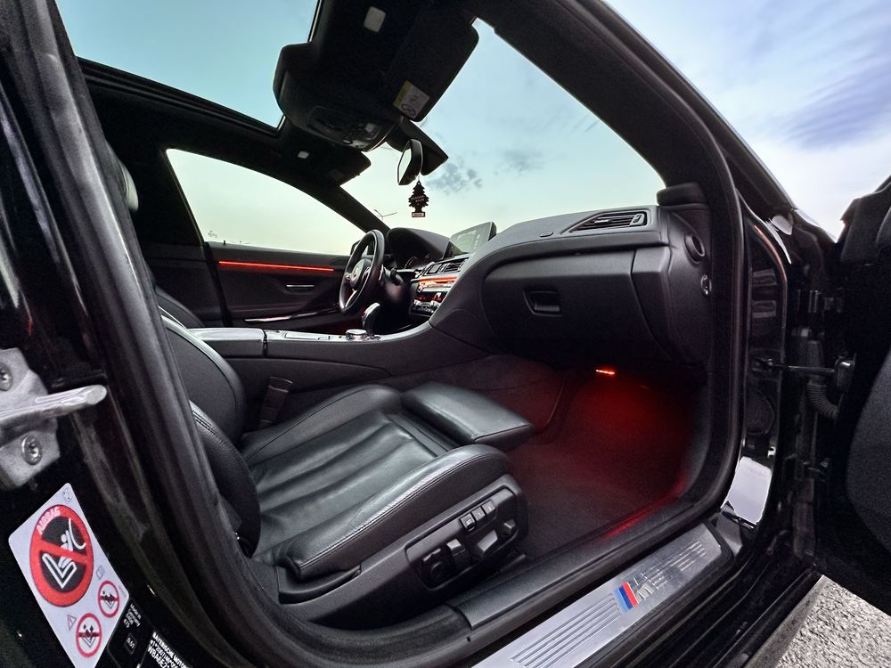 Bmw seria6*3.0biturbo*4butoane*plafon instelat*trapa*euro6*