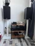 Amplificator Nad, boxe Elac Debut B5.2, Streamer Bluesound Node Nano