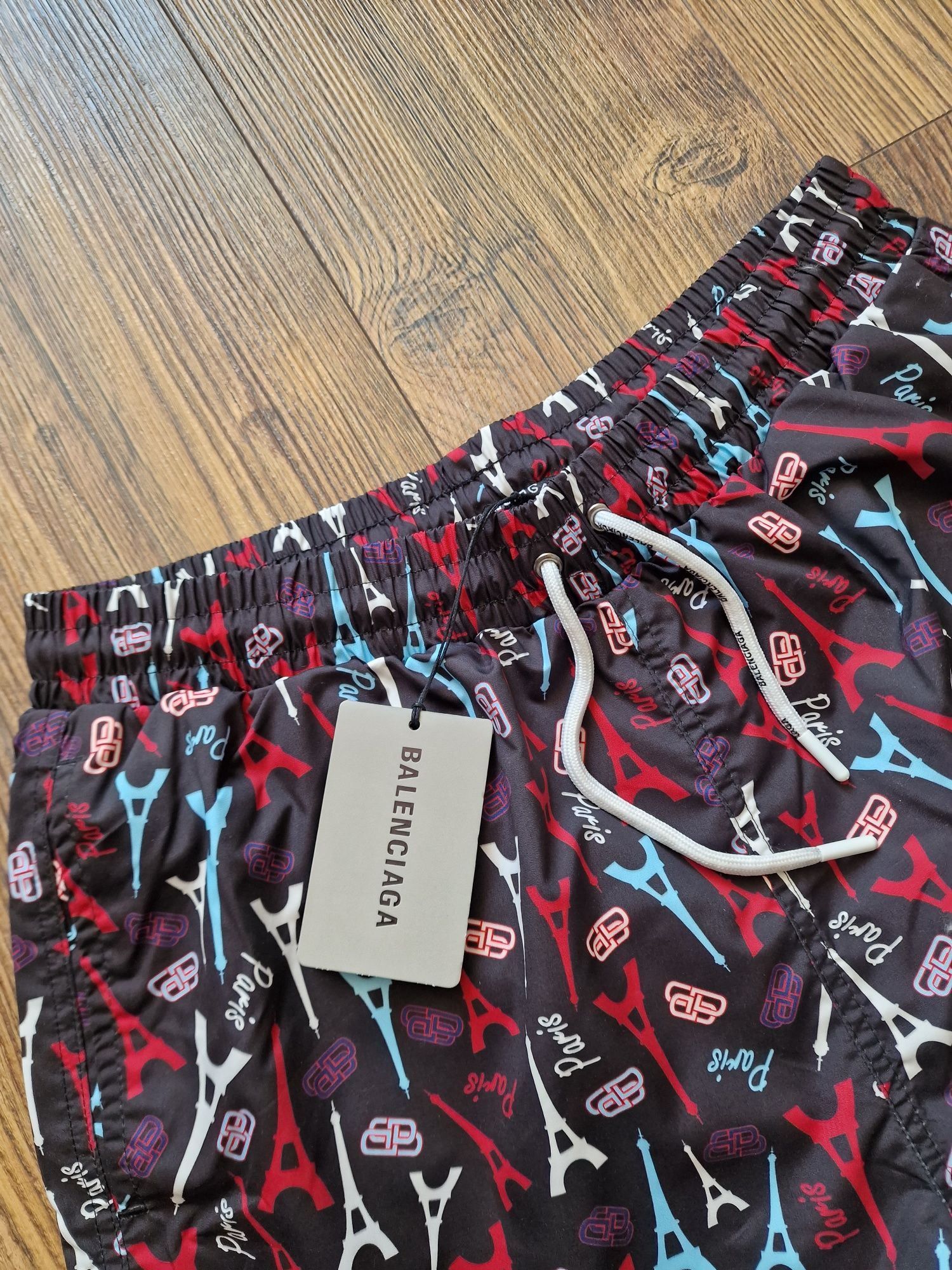 Мъжки къси плувни шорти BALENCIAGA размер S M L XL 2XL 3XL 
Най-висок