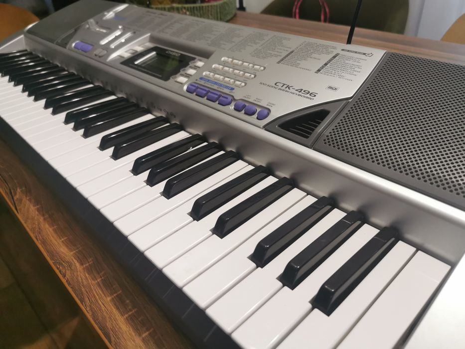 Pian Casio CTK-496