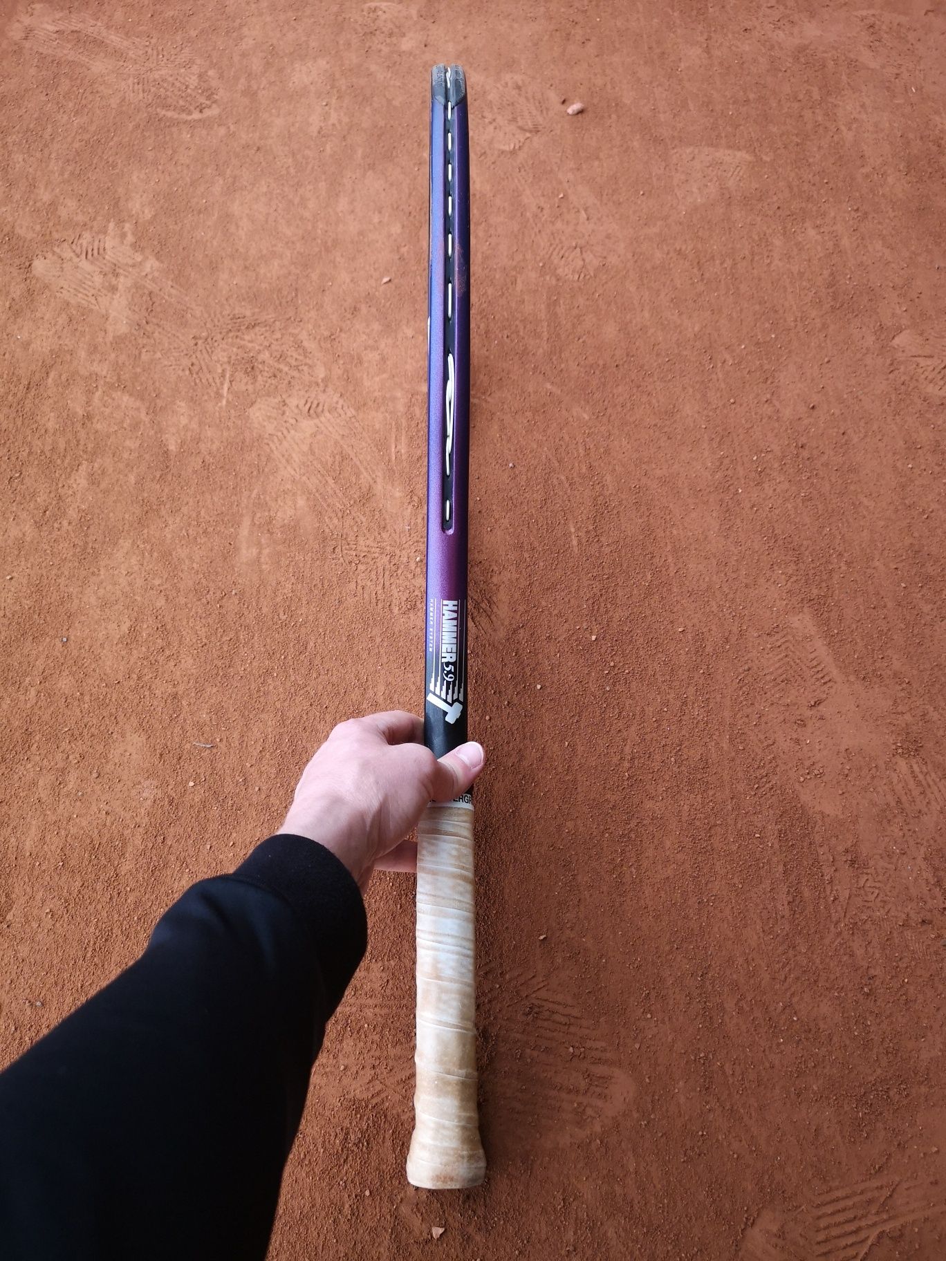 Тенис ракета Wilson Hammer 5.9 Tapered beam и Wilson N6 Hybrid