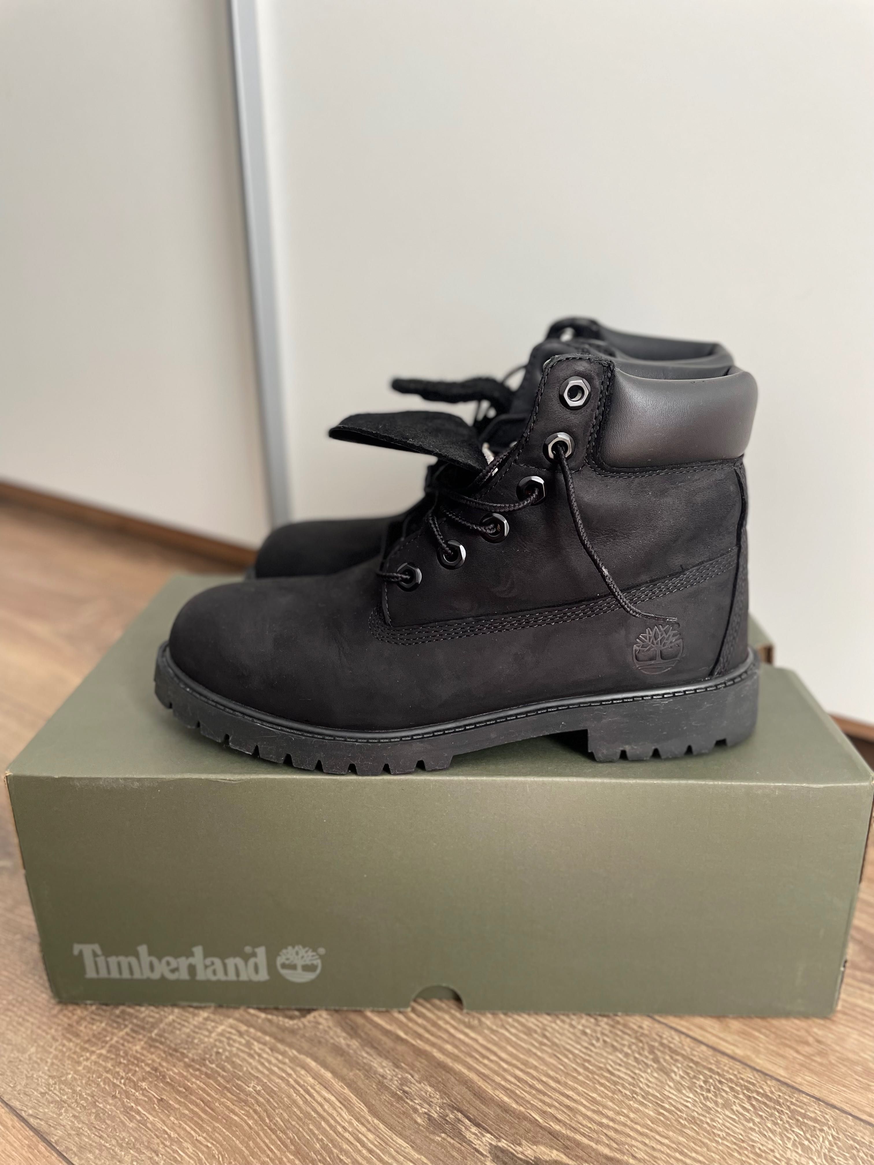 Bocanci de piele Timberland