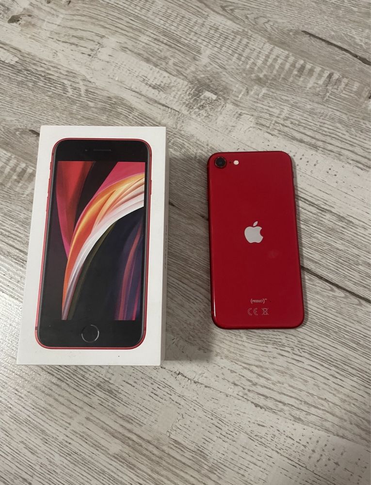 IPhone SE 2 2020 red product la cutie