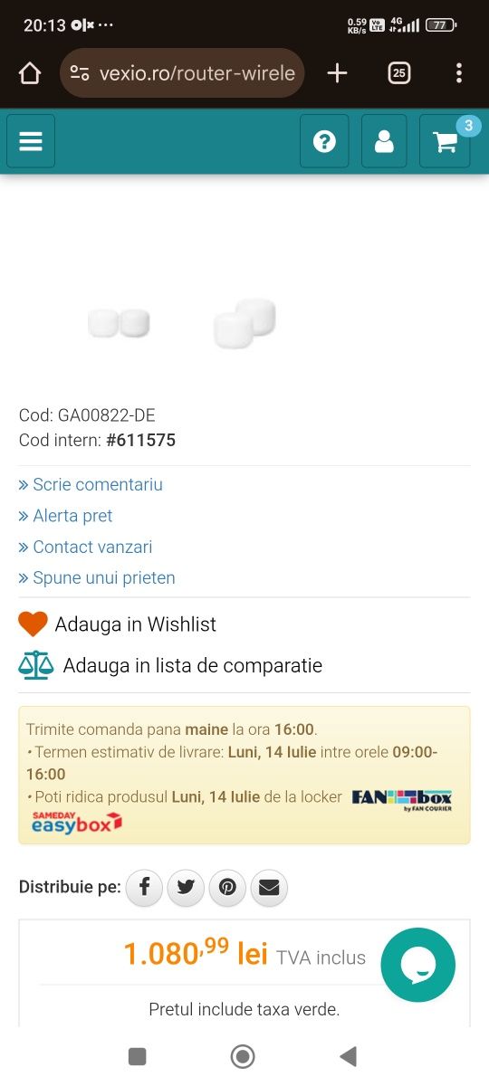 Router Google Nest H2D