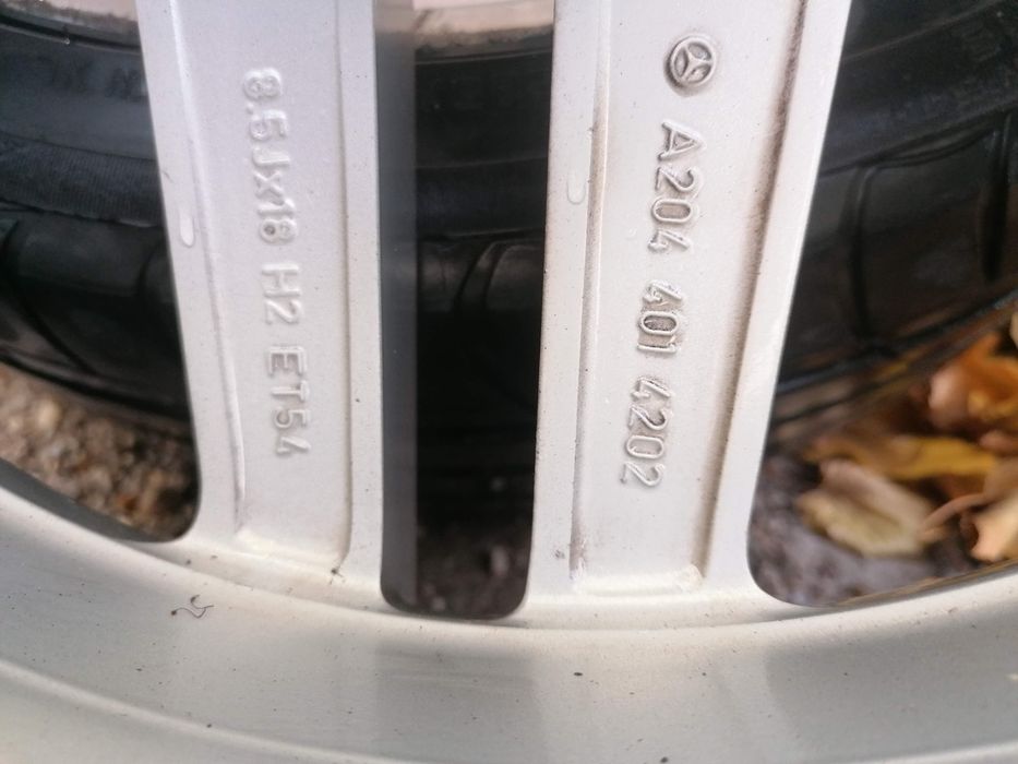 Гуми със джанти за Мерцедес C и E