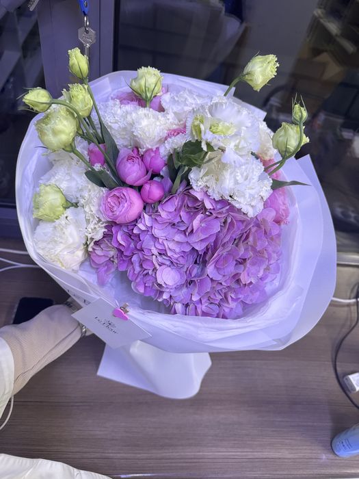 Свежий красивый букет всего за 17 к