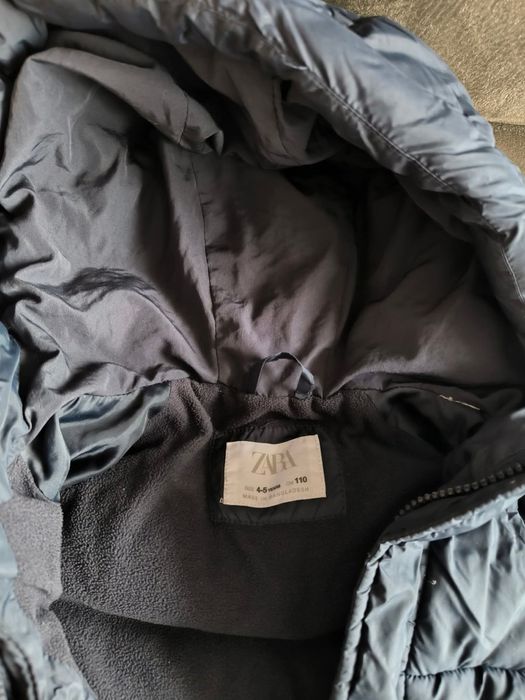 Зимно яке Zara 4-5 110 cm Като Ново