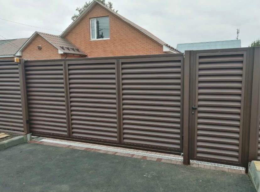 Ворота навес автоматика