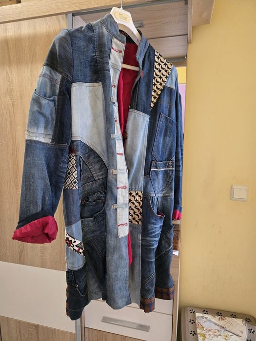 Дънково манто Desigual  44 номер