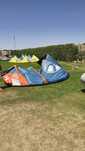 Vând Kite Cabrinha 2021 14m + 11m cu bară, folosite doar de 10 ori