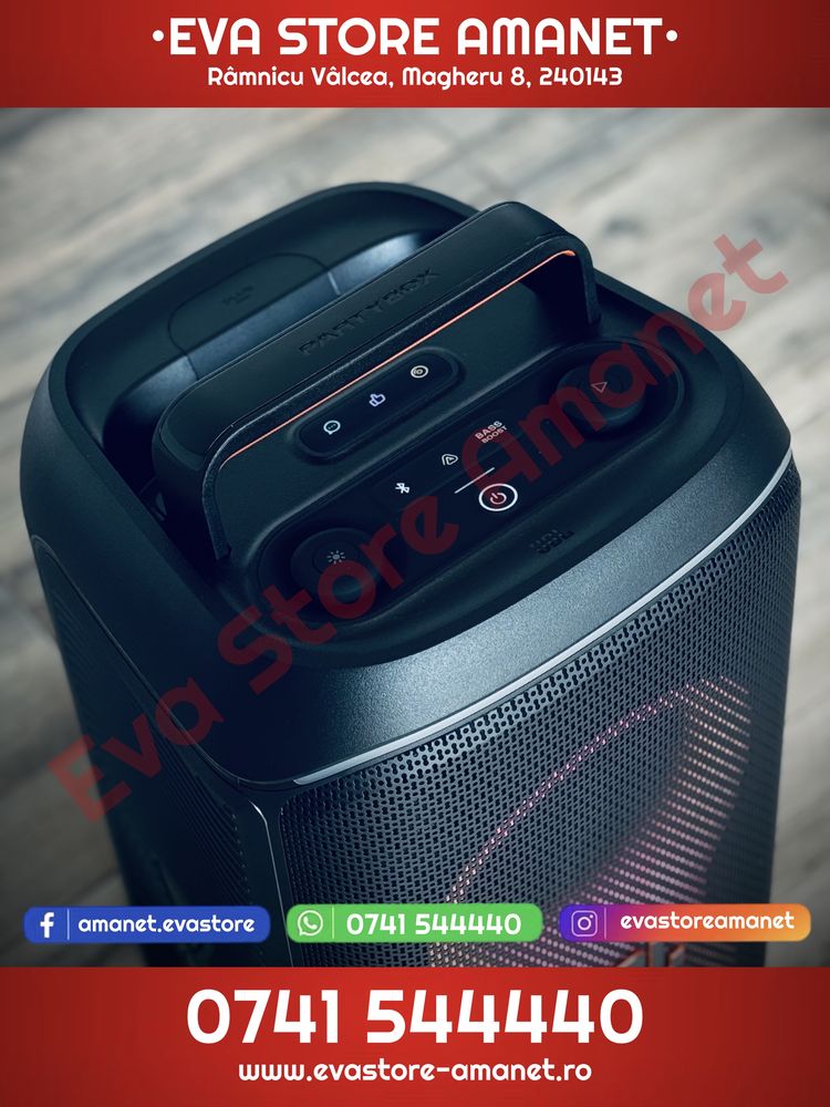 Boxa portabila activa JBL PartyBox Club 120 IPX4 160W RMS Auracast