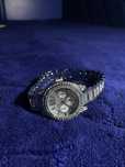 Ceas Fully Iced Out, White Iced Out, marime universala