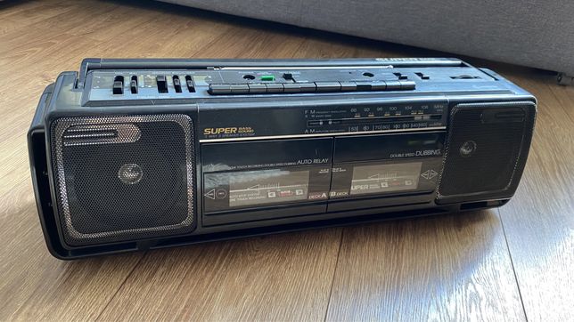 Radio-casetofon vintage Samsung W-580S Super Bass Sound