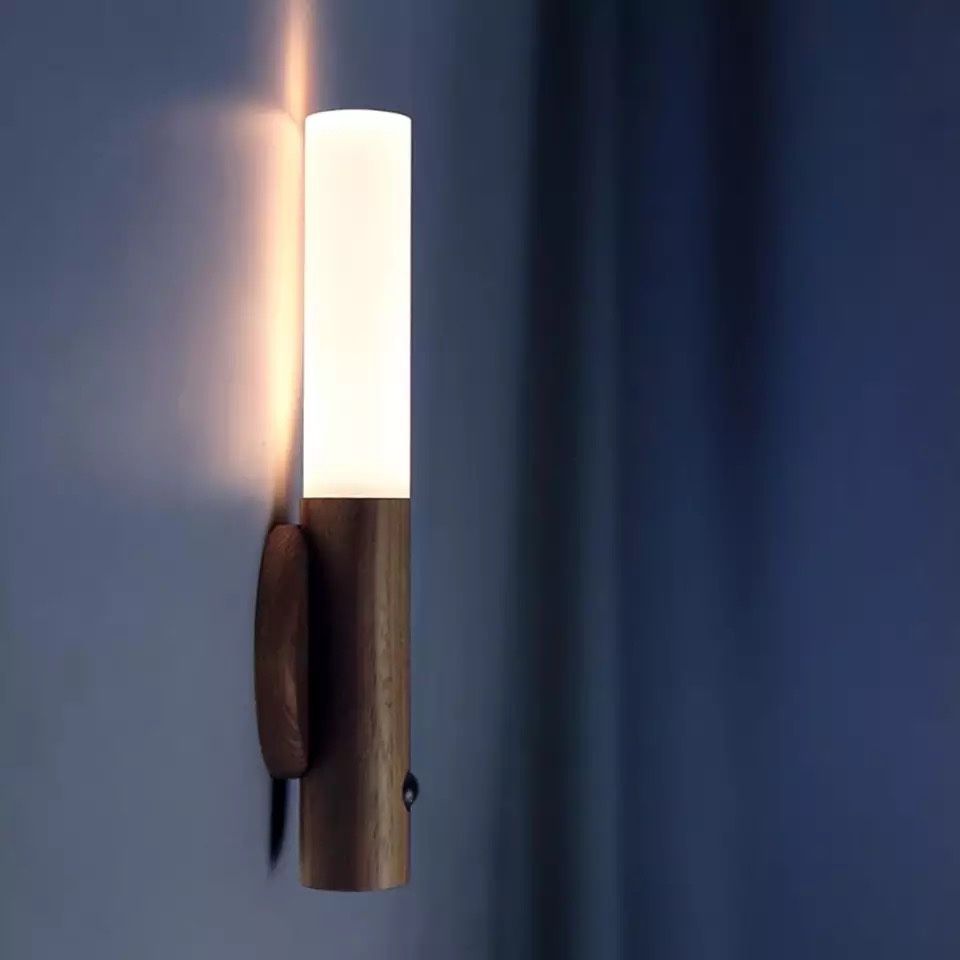 Светодиодный светильник для дверного замка с автоматическим датчиком д