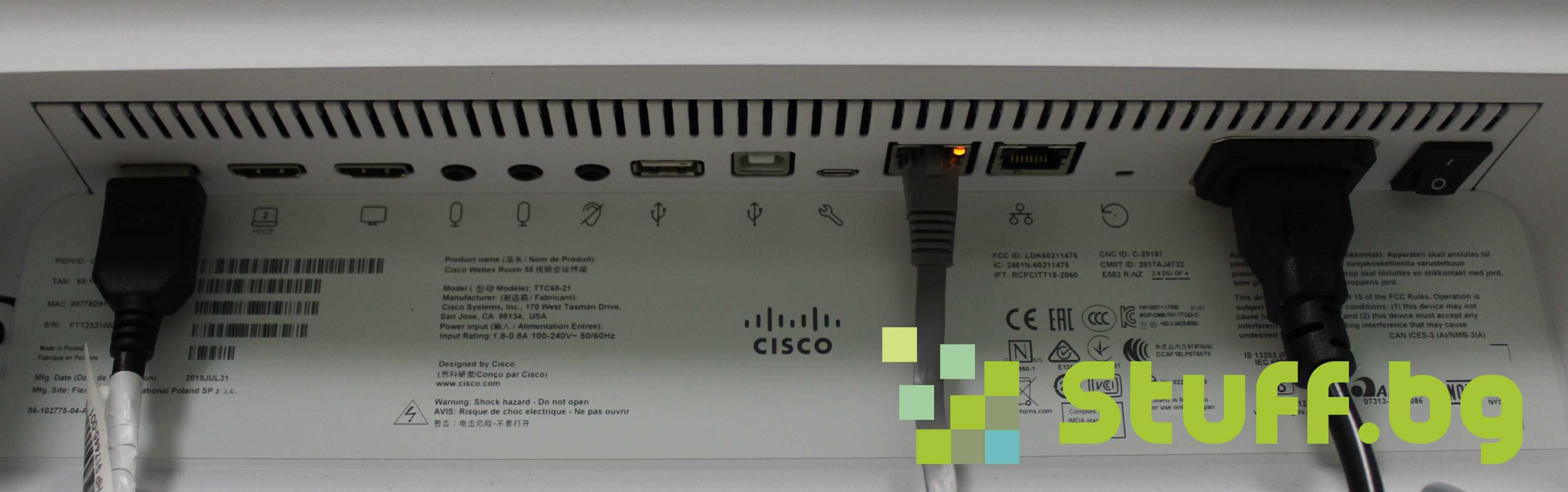 Монитор Cisco Webex Room 55