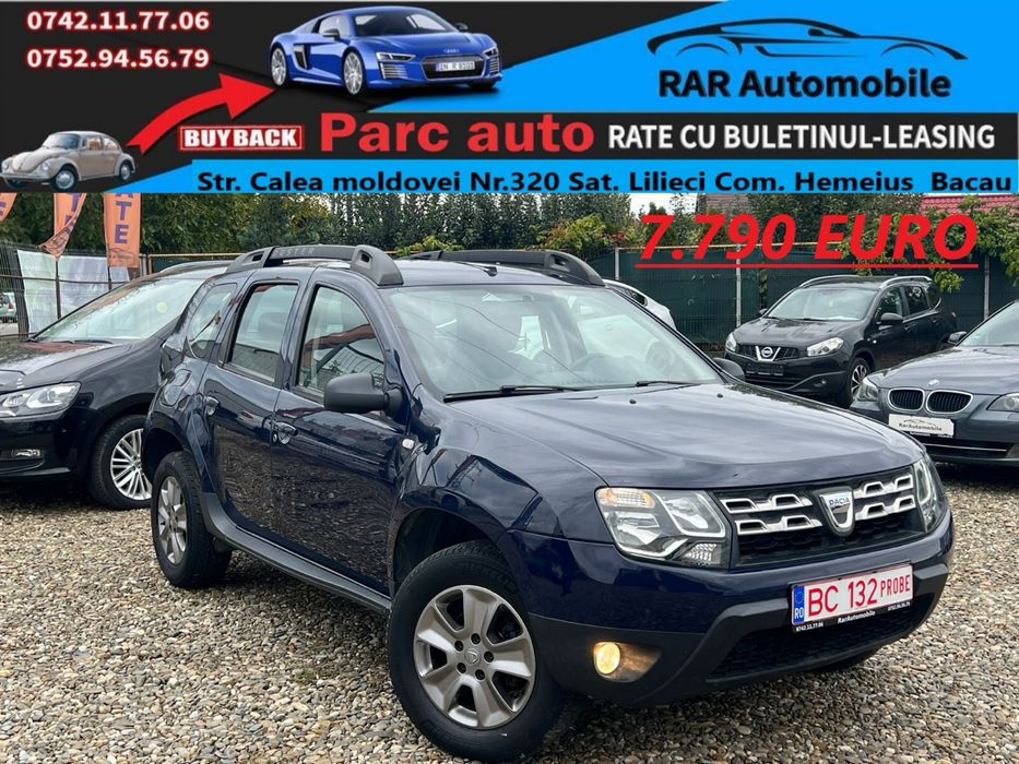 Dacia Duster 1.5dCi 110Cp Euro 6 2017 Rate Garantie Buy-Back