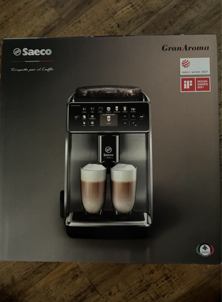 Кафеавтомат Saeco GranAroma SM6585/00 Автоматична капучино система