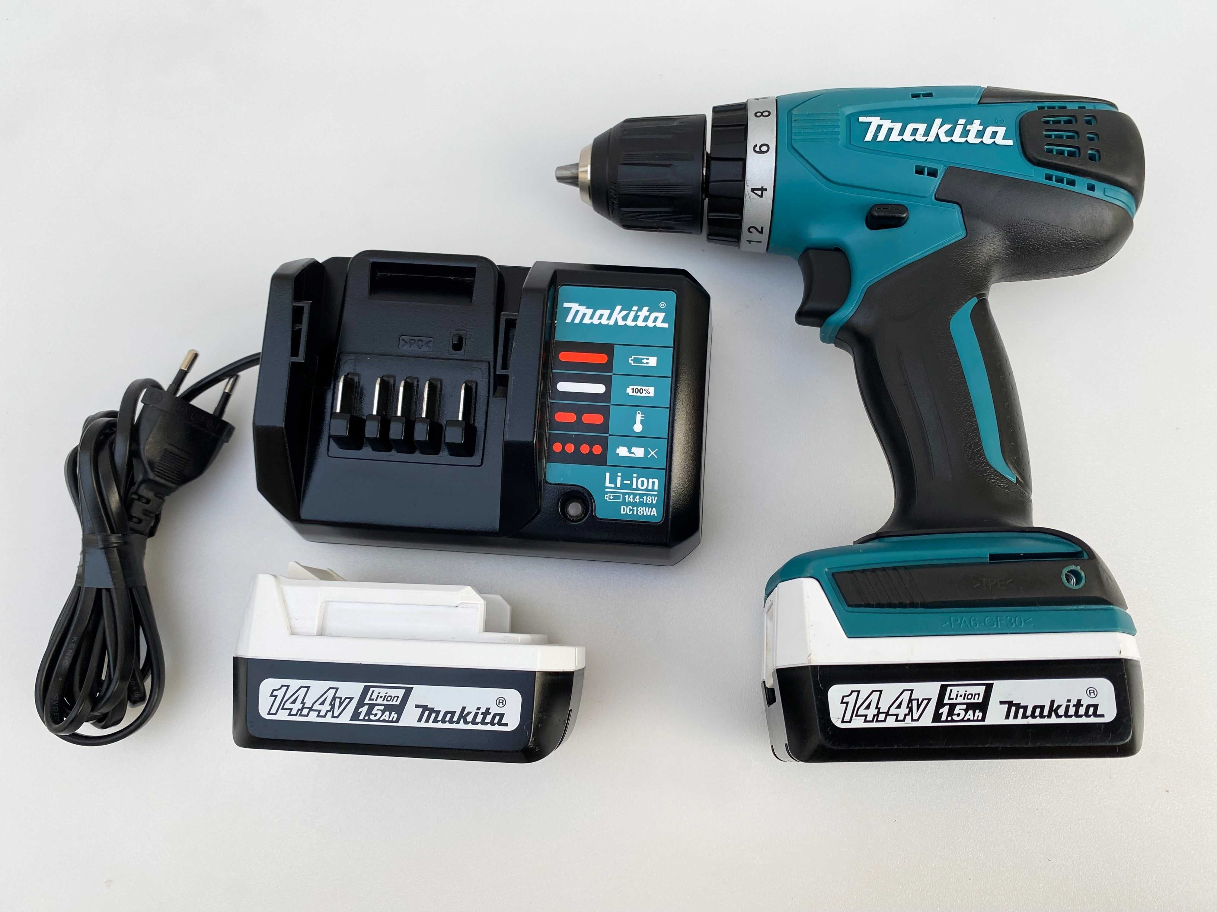 Makita DF347D - Акумулаторен винтоверт като нов!