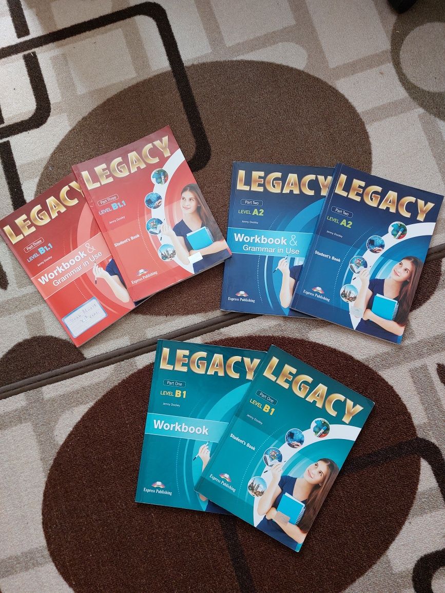 LEGACY учебници и учебни тетрадки по английски език