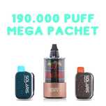 PACHET VAPE 190.000 compus din 3 buc. Mega Pachet